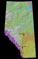 Aspen Poplar Distribution Map - Alberta